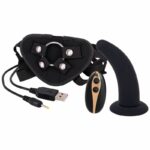 SEVEN CREATIONS - CINGHIA SULL IMBRACATURA CON DILDO 12.5 CM