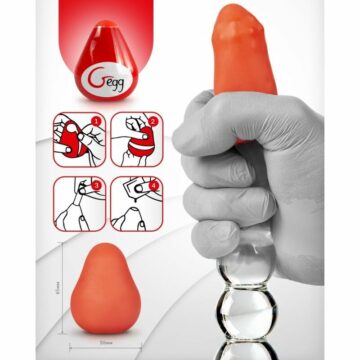 G-VIBE - MASTURBATORE RIUTILIZZABILE UOVO ROSSO - immagine 4