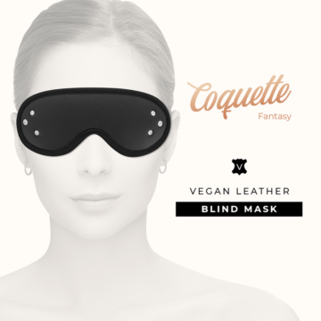 MASCHERA CIECA COQUETTE CHIC DESIRE FANTASY VEGAN IN PELLE - immagine 4