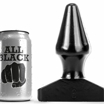ALL BLACK - PLUG ANALE 15,5 CM