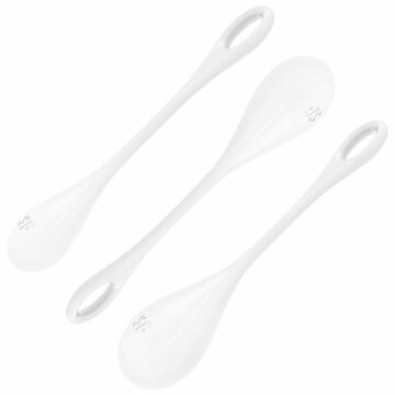 SATISFYER - SET DA ALLENAMENTO YONI POWER 1 BIANCO