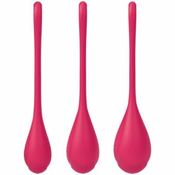 SATISFYER - SET DA ALLENAMENTO YONI POWER 1 ROSSO - immagine 3