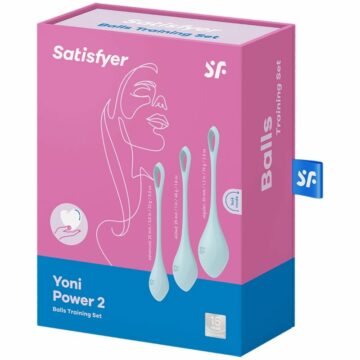 SATISFYER - SET DA ALLENAMENTO YONI POWER 2 BLU - immagine 3