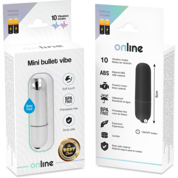 ONLINE - MINI PROIETTORE VIBRANTE ARGENTO - immagine 4