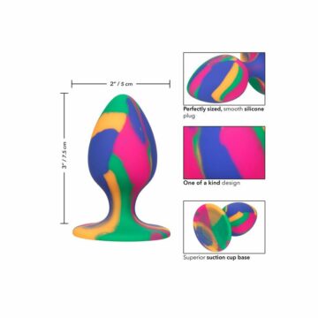 CALEXOTICS - CHEEKY MEDIO TIE-DYE PLUG ANALE - immagine 3
