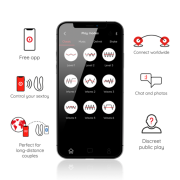 ONINDER? - STIMOLATORE DEL PUNTO G E DEL CLITORALE LISBOA ROSA - APP GRATUITA - immagine 2