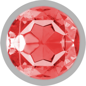 Plug Anale in Metallo con Cristallo Rosso – Intense - immagine 3