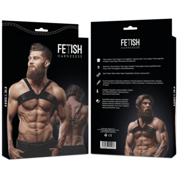 ATTEGGIAMENTO SOTTOMESSO FETISH - ARN S ECO-SKIN BRIGADE CHEST MAN - immagine 3