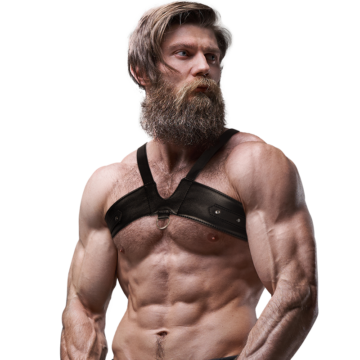 ATTEGGIAMENTO SOTTOMESSO FETISH - ARN S ECO-SKIN BRIGADE CHEST MAN - immagine 4
