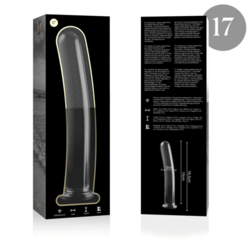 Dildo in Vetro 18,5 CM x 3 CM – Nebula Series by Ibiza - immagine 4
