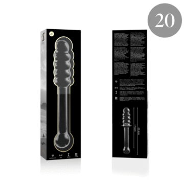 Dildo in Vetro 20,5 CM x 3 CM – Nebula Series by Ibiza - immagine 4