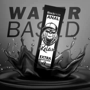 BLACK HOLE - GEL A BASE ACQUA DILATAZIONE ANALE 250 ML - immagine 4