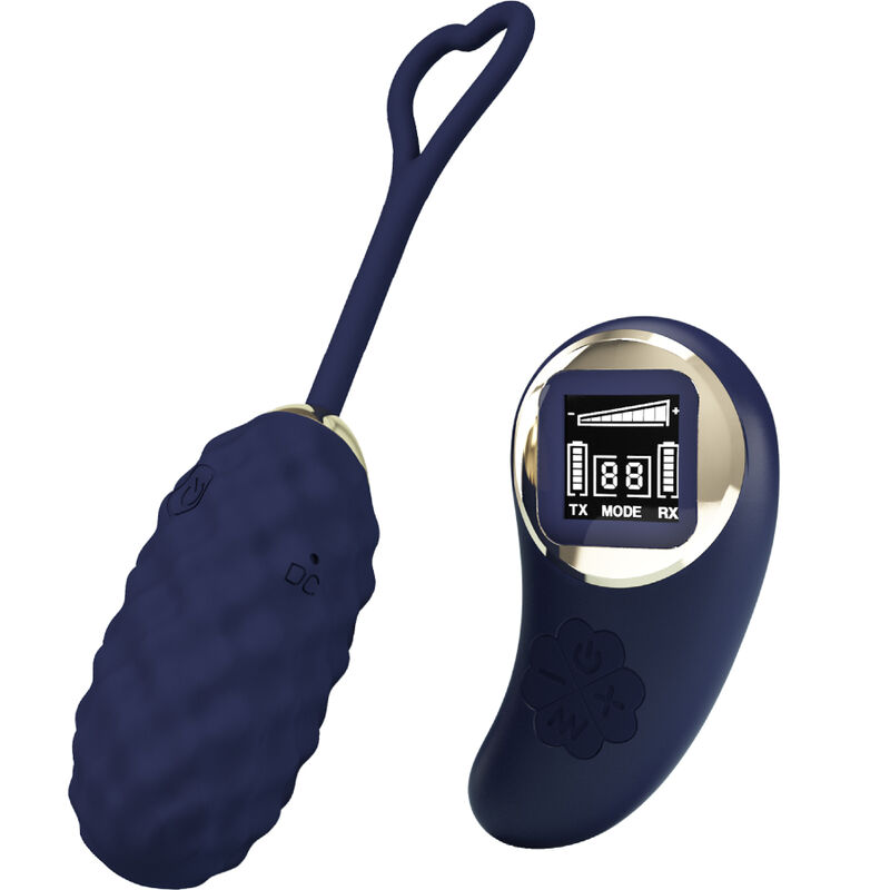 Pretty Love – Uovo Vibrante con Telecomando Blu Vivian
