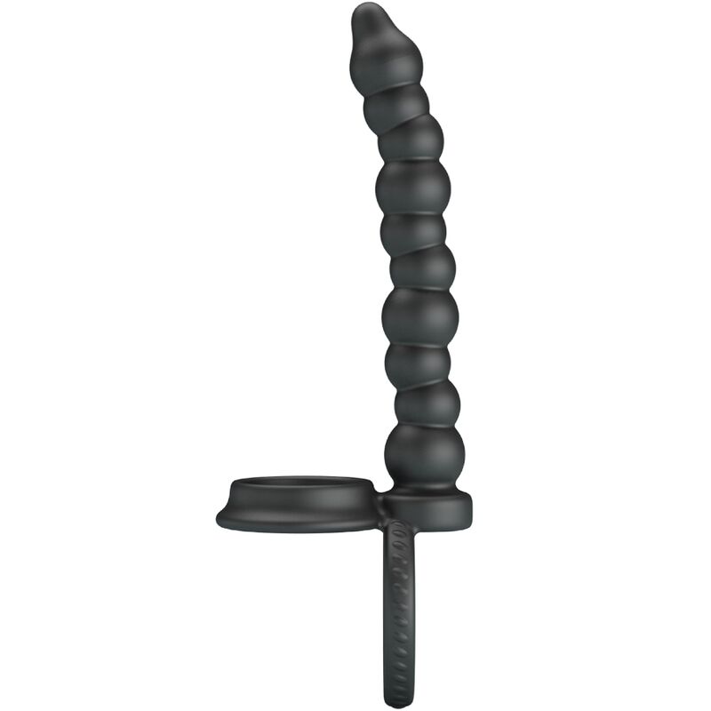 Anello per Pene Nero Dillion 12 Vibrazioni – Pretty Love