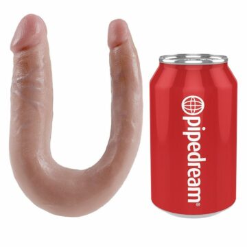 KING COCK A FORMA DI U PICCOLO DOPPIO GUASTO CARNE - immagine 4