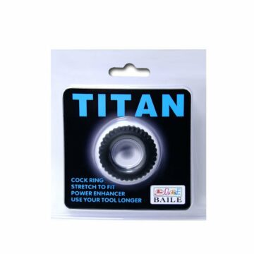 BAILE - COCKRING TITAN NERO 1.9 CM - immagine 5