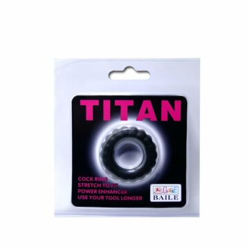 BAILE - COCKRING TITAN NERO 2 CM - immagine 5