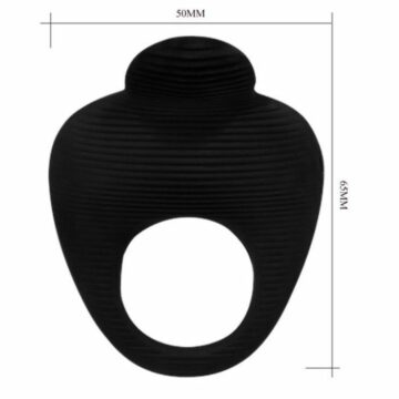 PRETTY LOVE - THIMBLE ANELLO VIBRATORE NERO - immagine 4