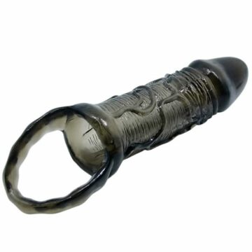 BAILE - GUAINA ESTENSIONE PENE CON CINTURINO PER TESTICOLI 11.5 CM - immagine 5