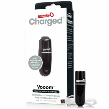 SCREAMING O - PROIETTILE VIBRANTE RICARICABILE VOOOM BLACK - immagine 3