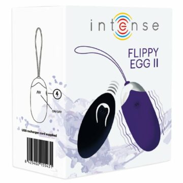 INTENSE - UOVO VIBRANTE FLIPPY II CON TELECOMANDO VIOLA - immagine 5