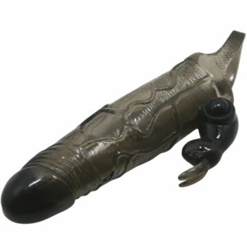BAILE - COPERTURA PENE UOMO CORAGGIOSO CON CONIGLIO NERO 16.5 CM - immagine 3