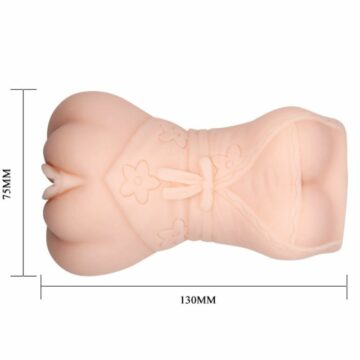 CRAZY BULL - MASTURBADOR PELLE ACQUA MODELLO VAGINA 4 - immagine 3