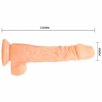 BAILE - DILDO DI CAZZO REALISTICO CON VIBRAZIONE - immagine 3