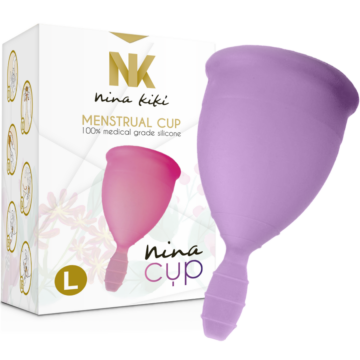 COPPA NINA COPPA MENSUALE MIS.L LILLA - immagine 4