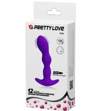 PRETTY LOVE - MASSAGGIATORE ANALE 12 MODALIT DI VIBRAZIONE LILLA - immagine 3