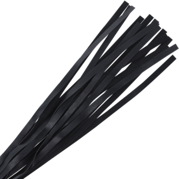 DARKNESS - FRUSTA BONDAGE NERA 45 CM - immagine 3