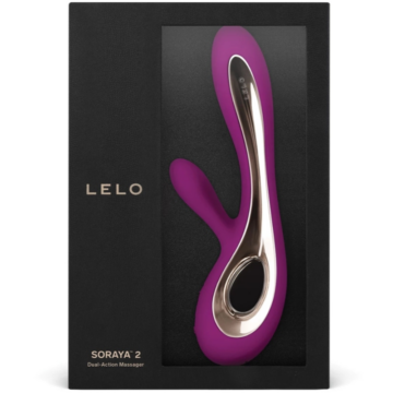 LELO - VIBRATORE SORAYA 2 RABBIT DEEP ROSE - immagine 3