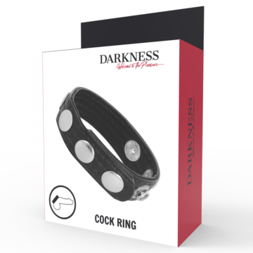COCKRING IN PELLE DARKNESS - immagine 4