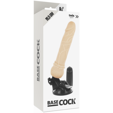 BASECOCK - VIBRATORE TELECOMANDO NATURALE REALISTICO 19,5 CM - immagine 4