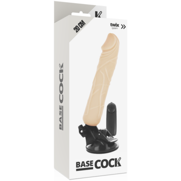 BASECOCK - VIBRATORE TELECOMANDO NATURALE REALISTICO 20 CM - immagine 4
