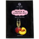 SECRETPLAY OLIO DA MASSAGGIO MONODOSE MELOCOT NY CAVA 10 ML