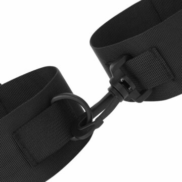 DARKNESS BEGINNERS NYLON  ANKLE  CUFFS  BLACK - immagine 3