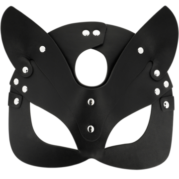 COQUETTE CHIC DESIRE MASCHERA IN PELLE VEGANA CON ORECCHIE DI GATTO - immagine 5