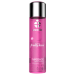 SWEDE - FRUITY LOVE OLIO DA MASSAGGIO EFFETTO RISCALDANTE LAMPONE ROSA E RABARBARO 120 ML