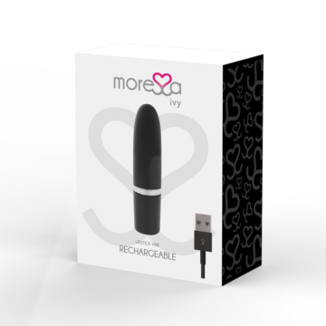 MORESSA - IVY VIBRATORE STIMOLATORE DA VIAGGIO NERO - immagine 3