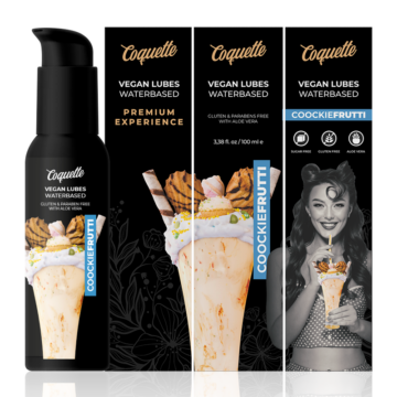 COQUETTE CHIC DESIRE PREMIUM EXPERIENCE 100ML LUBRIFICANTI VEGAN COOKIEFRUTTI - immagine 3