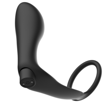 ANELLO PENE CON TELECOMANDO ADDICTED TOYS PLUG ANALE NERO RICARICABILE - immagine 5