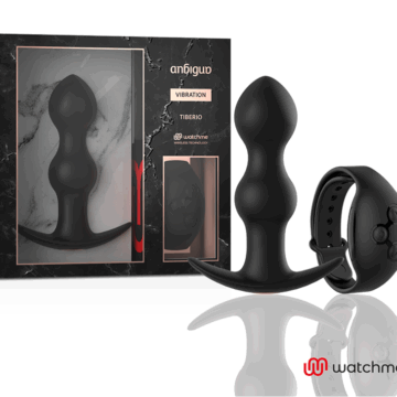 AMBIGUO WATCHME TELECOMANDO SPINA VIBRATORE ANALE TIBERIO