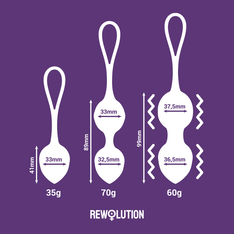 REWOLUTION - REWOBEADS SFERE VIBRANTI TELECOMANDO CON TECNOLOGIA WATCHME - immagine 3