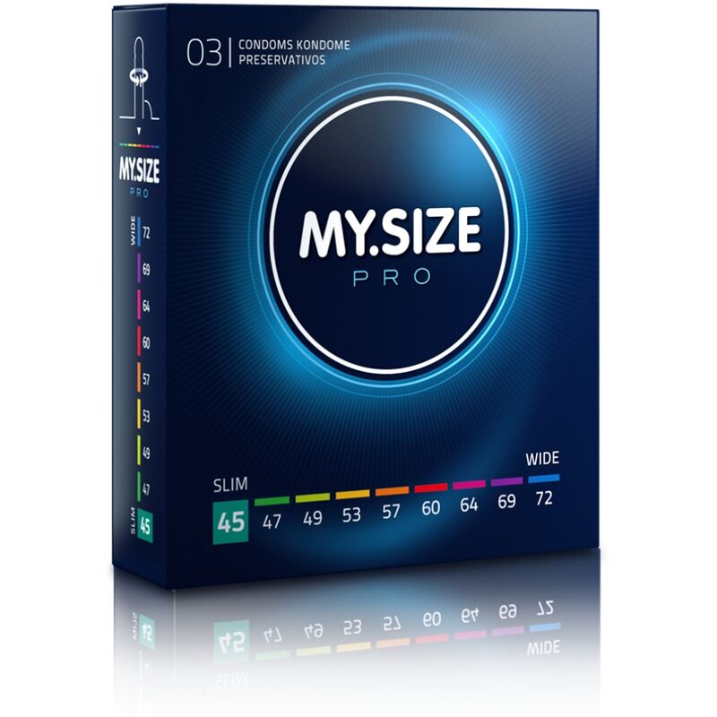 My Size - Pro Preservativi - 45 MM 3 Unità