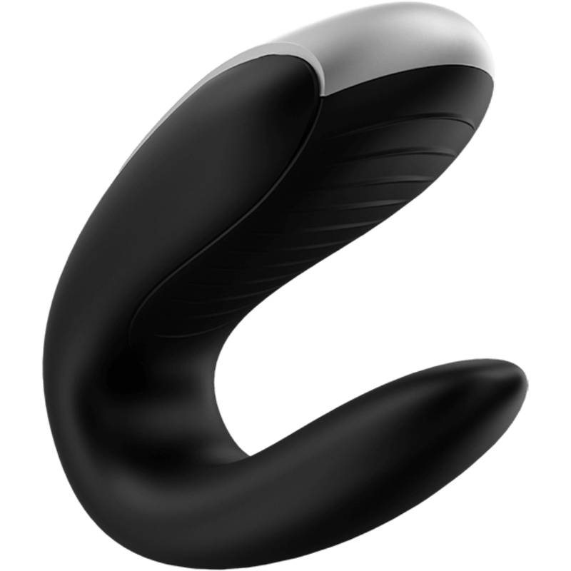 SATISFYER - VIBRATORE DOUBLE FUN PARTNER NERO - immagine 5