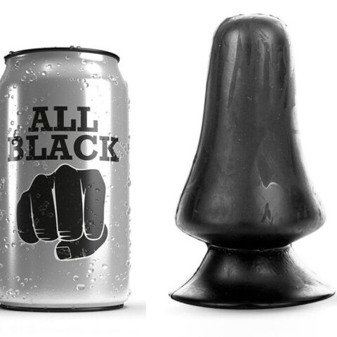 ALL BLACK - PLUG ANALE 12 CM