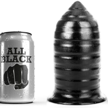 ALL BLACK - PLUG ANALE 16 CM