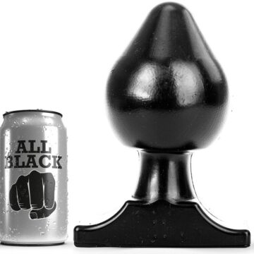 ALL BLACK - PLUG ANALE 19 CM