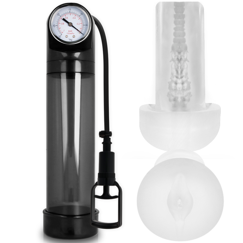 Pump Addicted - RX9 Nero con Masturbatore